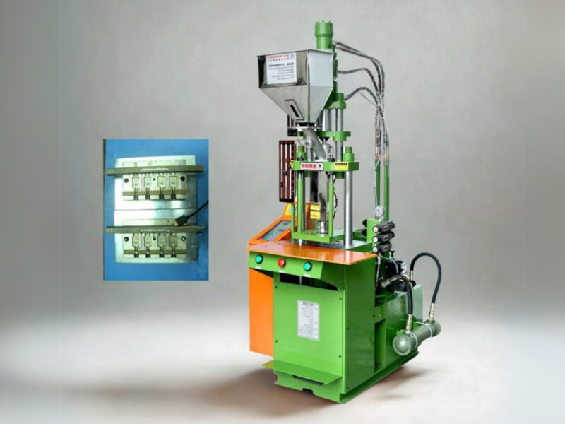 Máy ép nhựa đứng thích hợp cho ép chèn linh kiện điện tử và sản phẩm có kết cấu đặc biệt