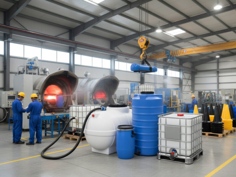 What is rotational molding?