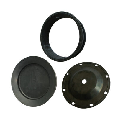 Rubber seal diaphragm stopple