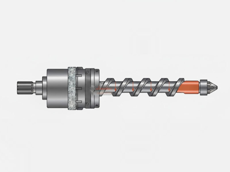 Cấu tạo trục vít máy ép nhựa