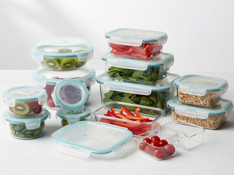 Food storage containers made from Tritan