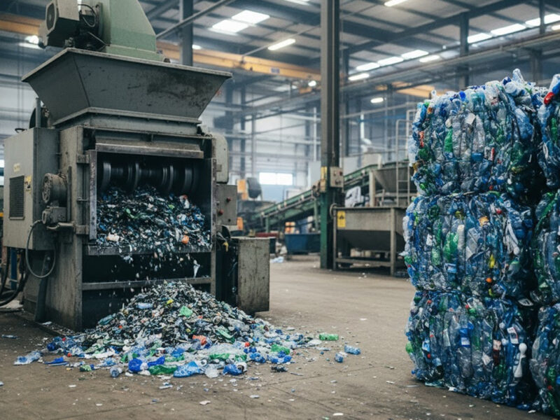 quy trình các bước tái chế nhựa