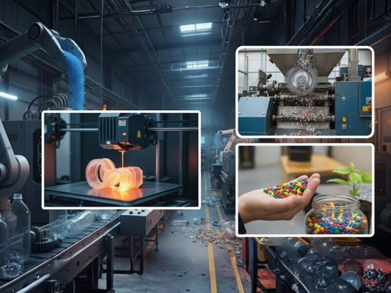 công nghệ và quy trình sản xuất nhựa phổ biến trong công nghiệp