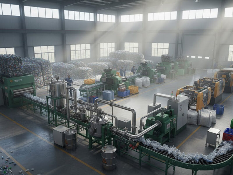 quy trình tái chế nhựa