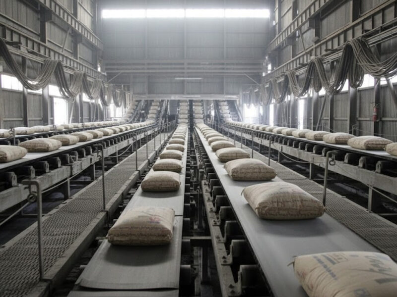 Ứng dụng cao su nhà máy xi măng